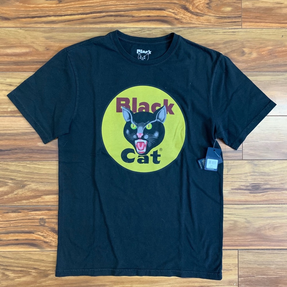 Lucky Brand Black Cat tee